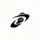 乐竞体育官方站品牌LOGO，蓝白配色流线型设计